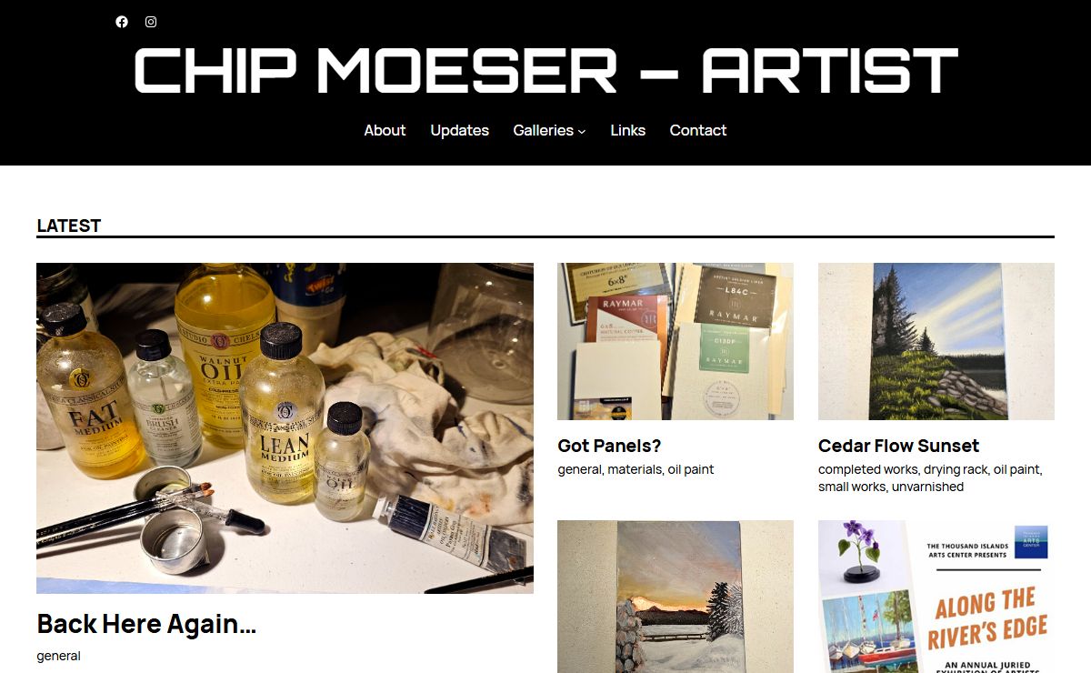 Chip Moeser – Artist – Visual Artist in Northern New York