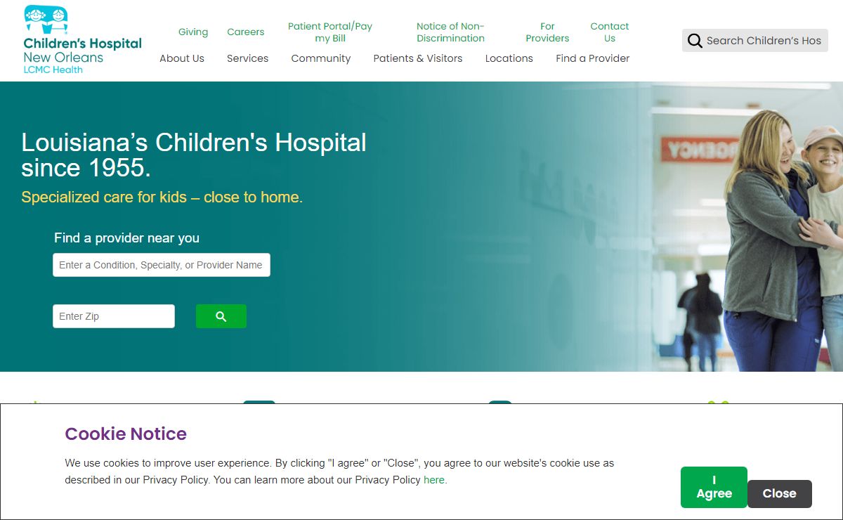 Children’s Hospital New Orleans | Pediatric Hospital in Louisiana