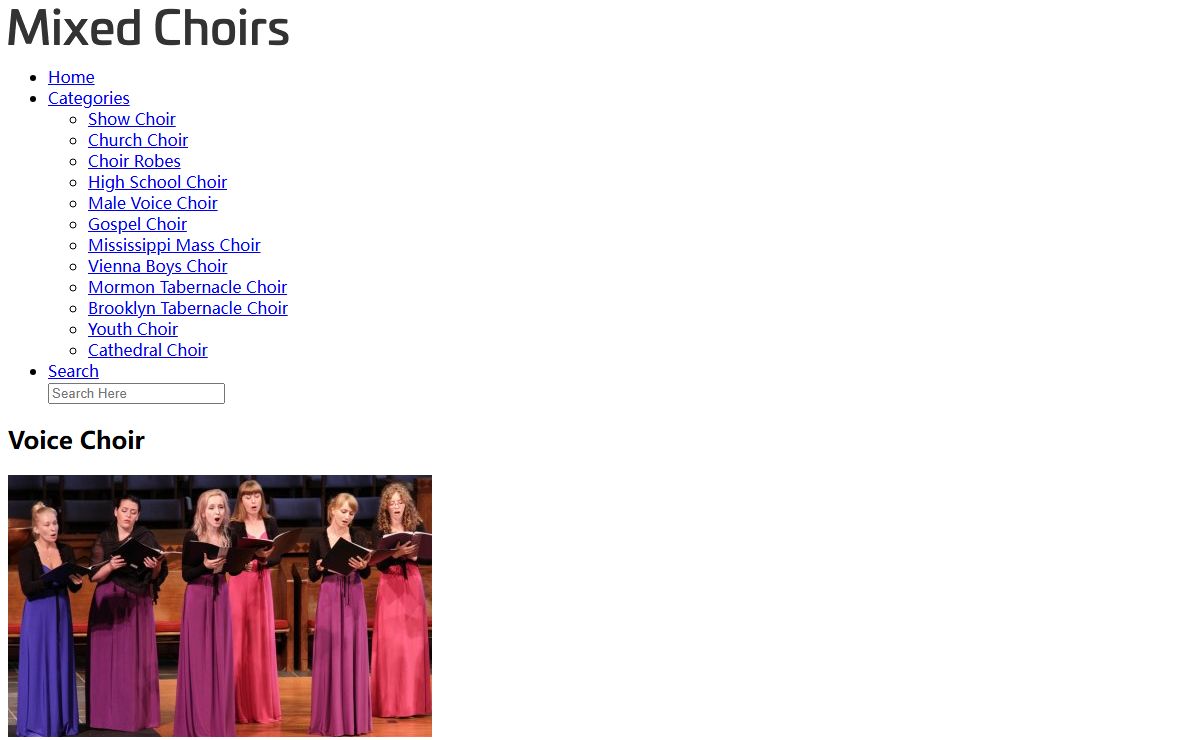Mixed Choirs