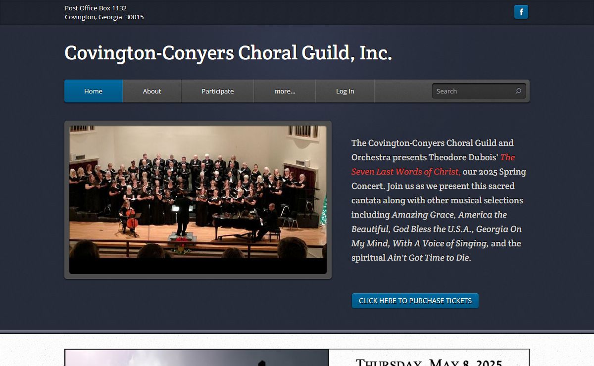 Covington-Conyers Choral Guild, Inc. - Covington-Conyers Choral Guild