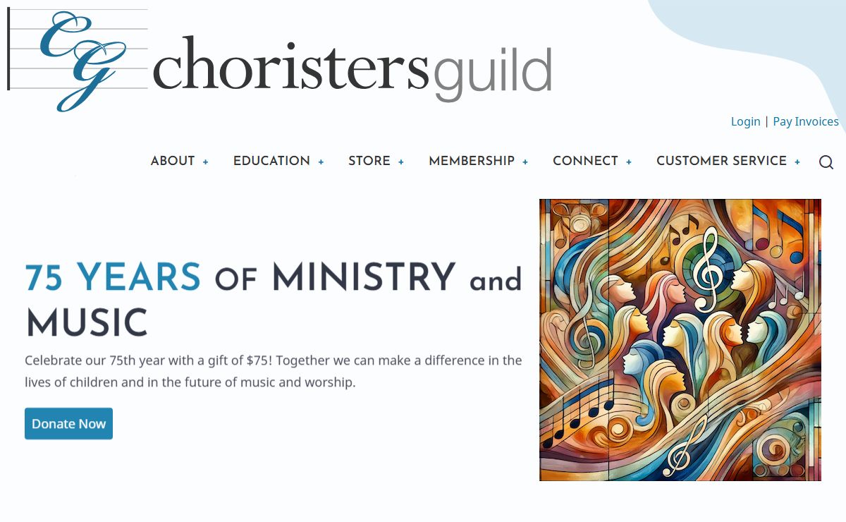 Choristers Guild - CG