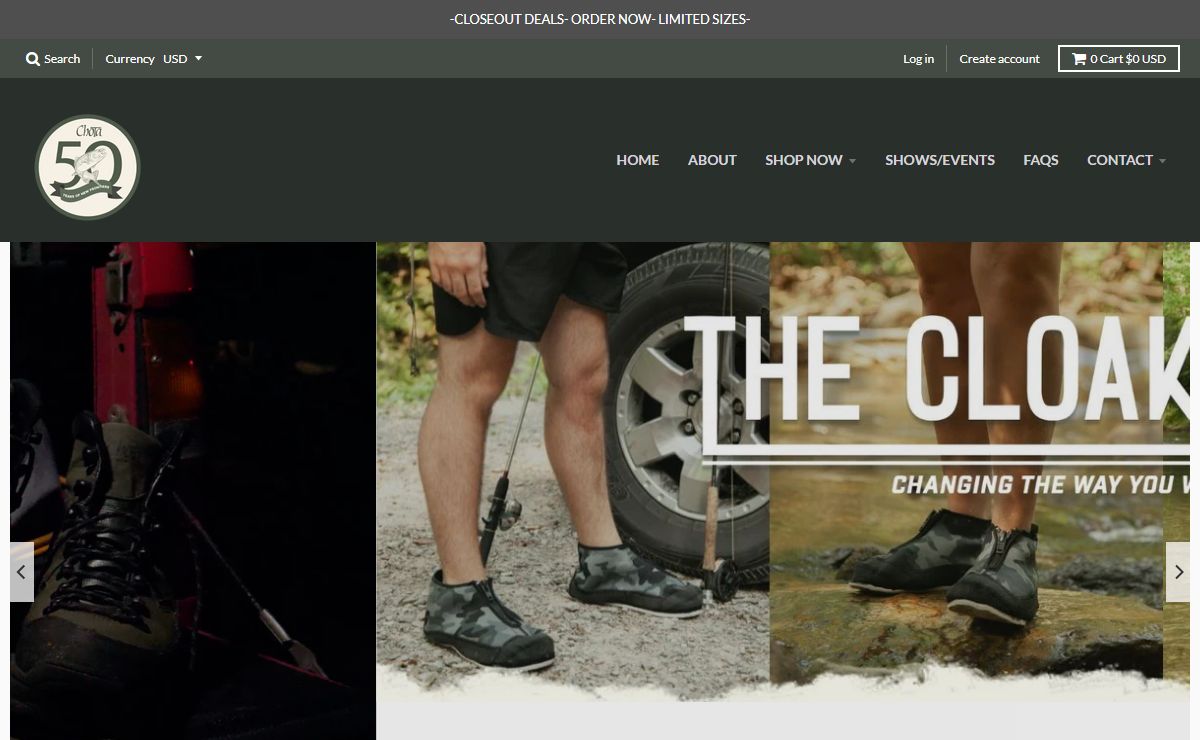 Chota Outdoor Gear- Award Winning Wading Boots & Wading Gear – ChotaOutdoors