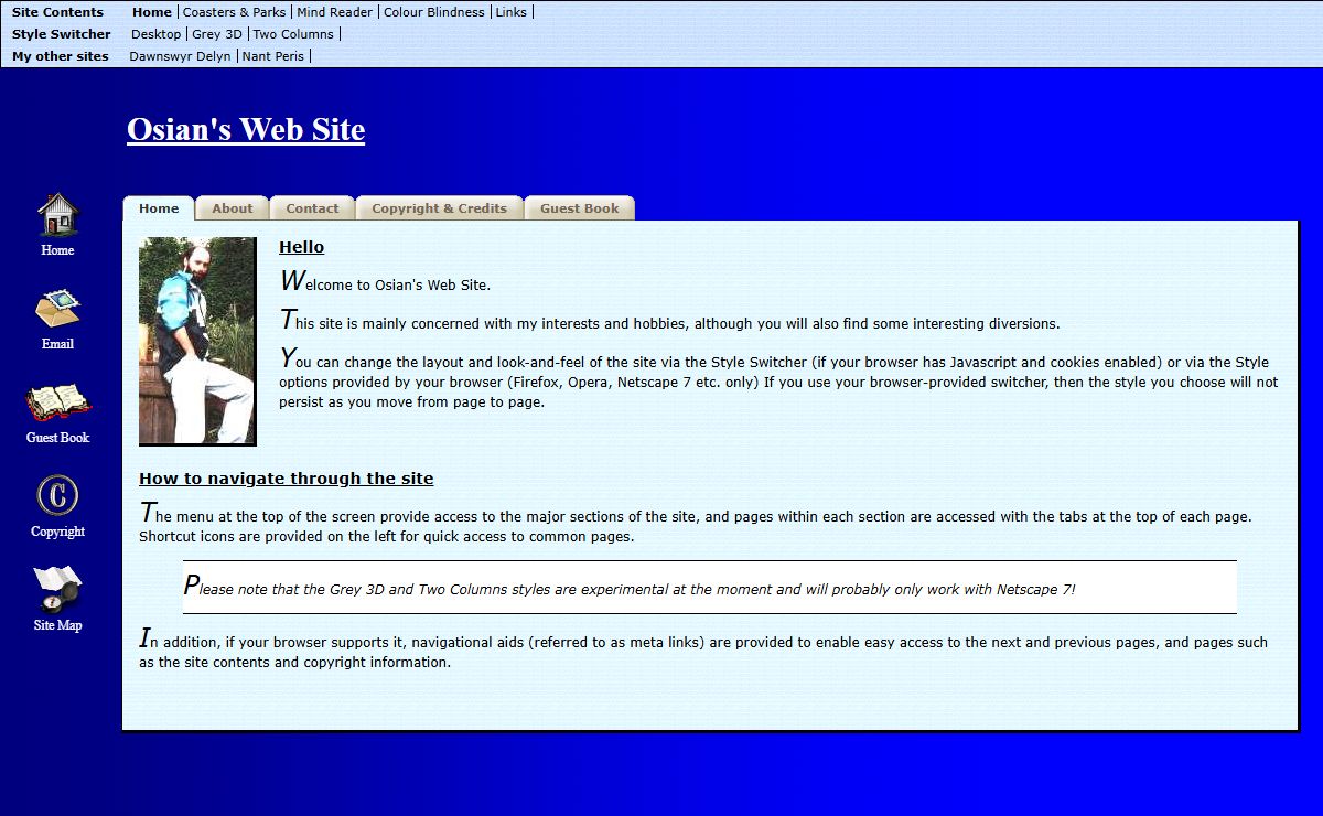 Osian's Web Site