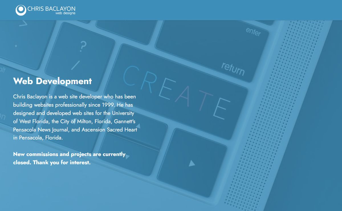 Chris Baclayon [Web Designs]