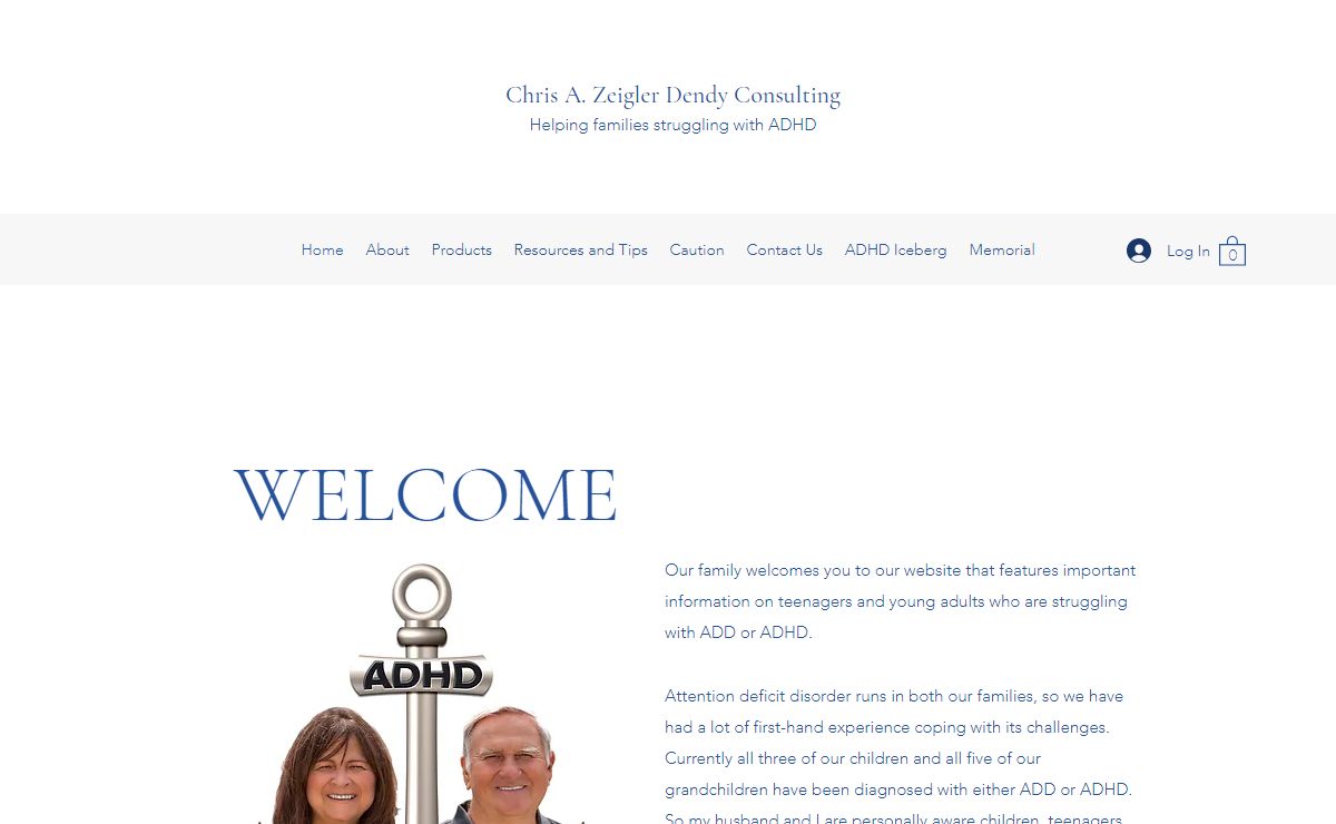Chris A. Zeigler Dendy Consulting | ADHD