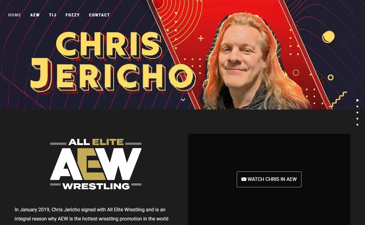 The Official Website of Chris Jericho
