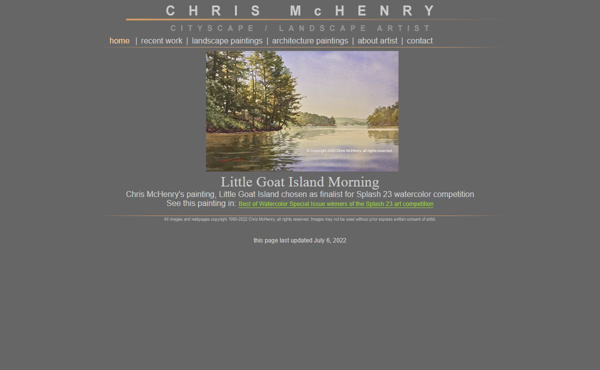 Hot Springs artist Chris McHenry