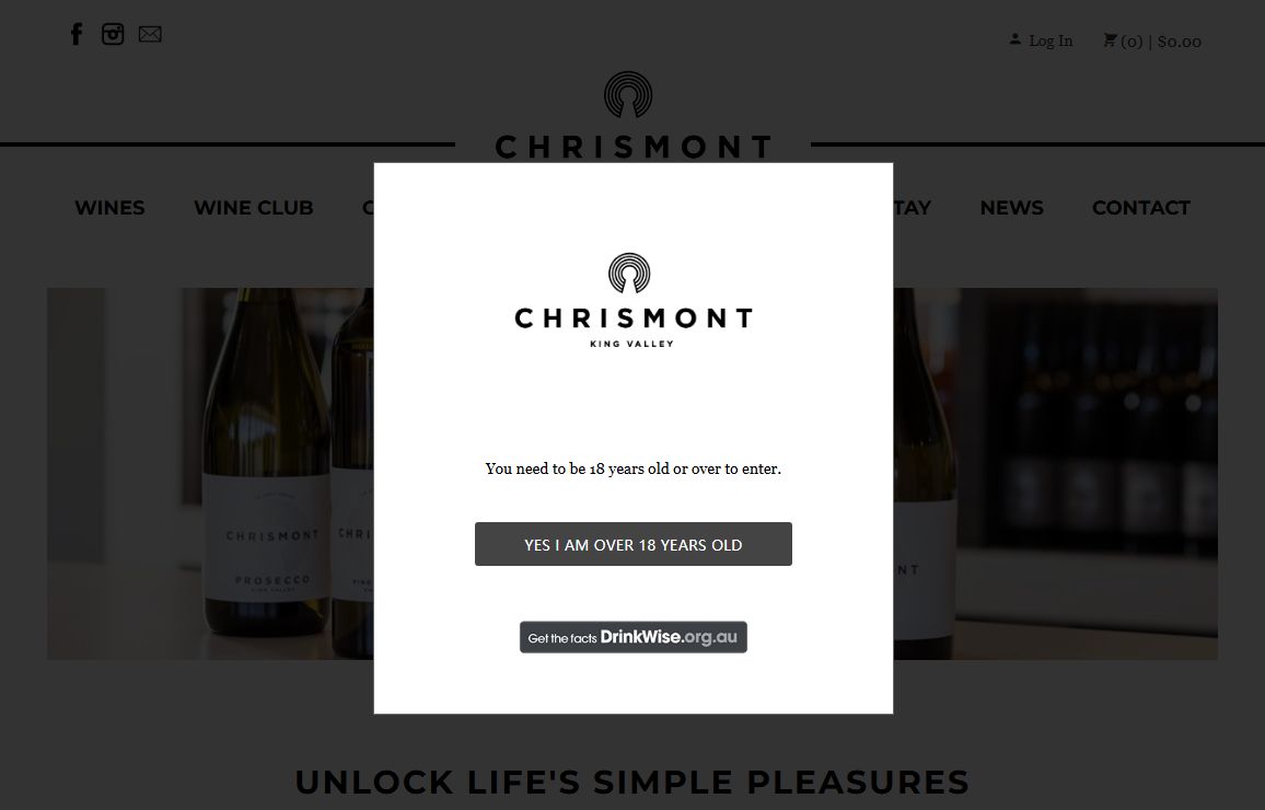 Chrismont Wines - Homepage