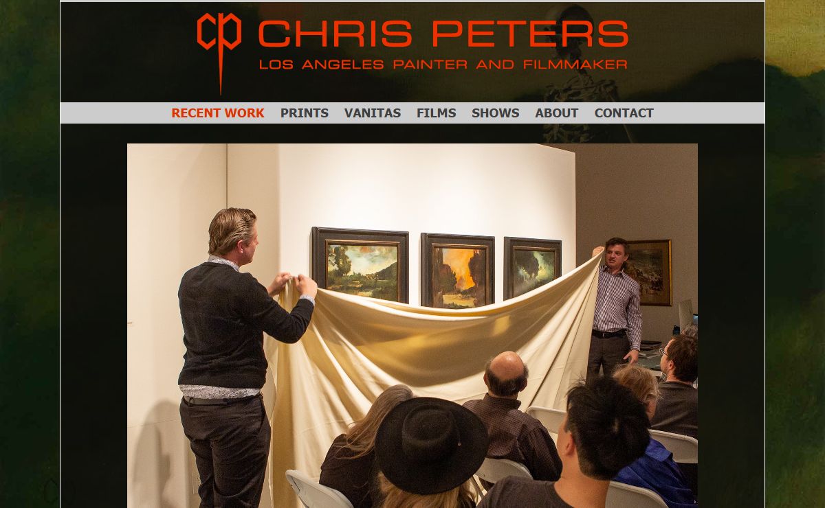 Chris Peters Artist // American Tonalism // TensorDream AI