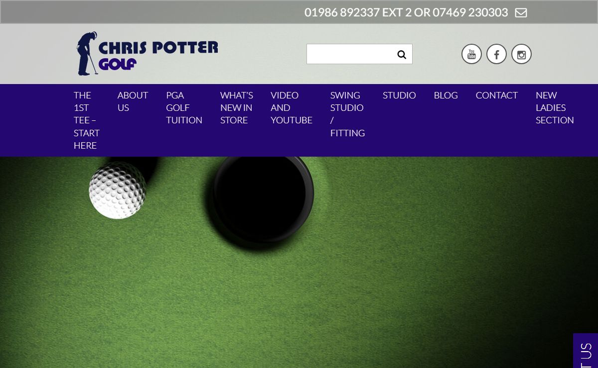 The 1st Tee – start here - Chris Potter