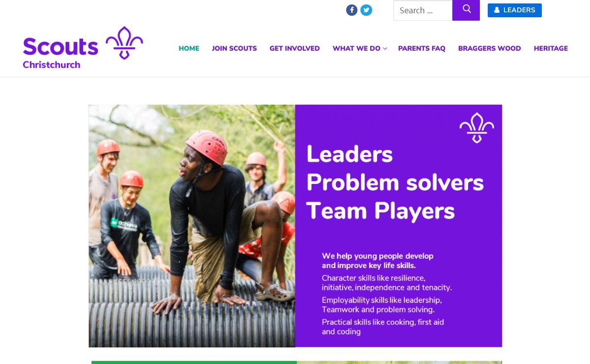 Christchurch District Scouts – We prepare Christchurch young people for life