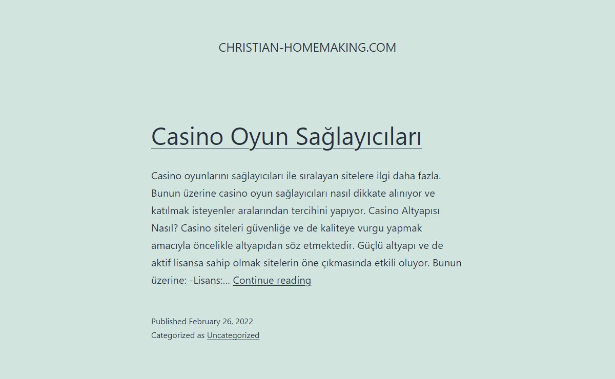christian-homemaking.com
