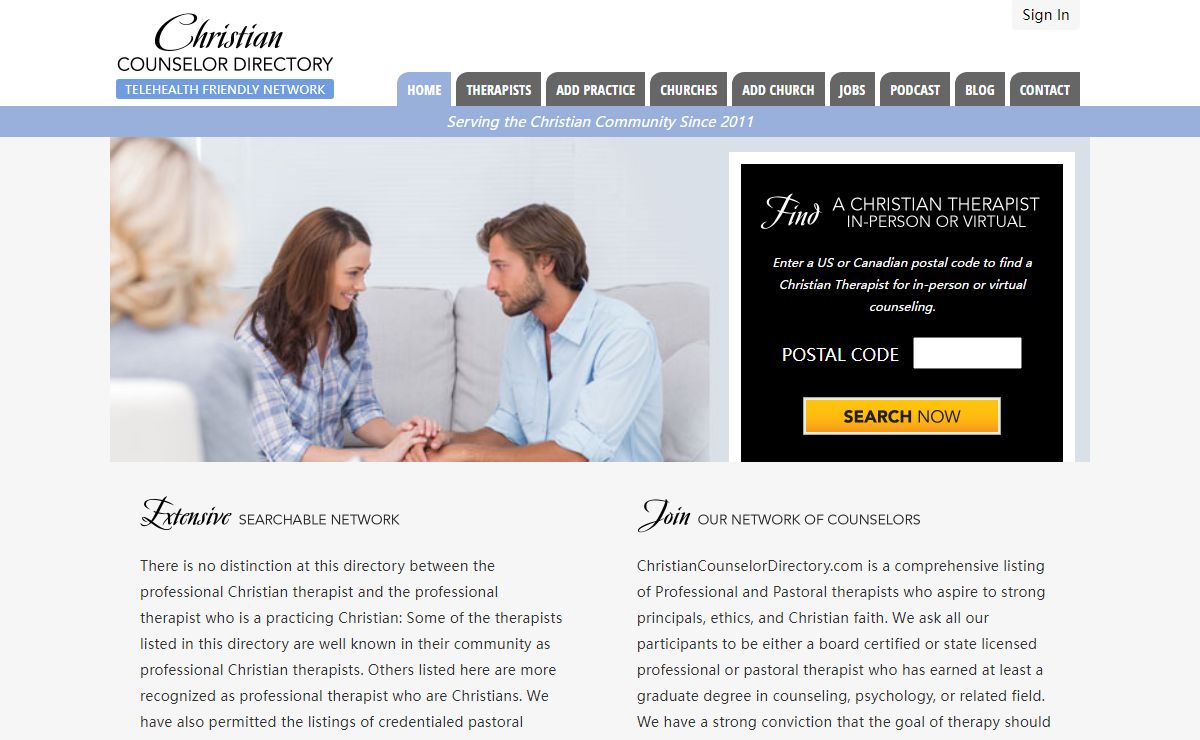 Find A Christian Counselor or Christian Therapist | Christian Counselor Directory