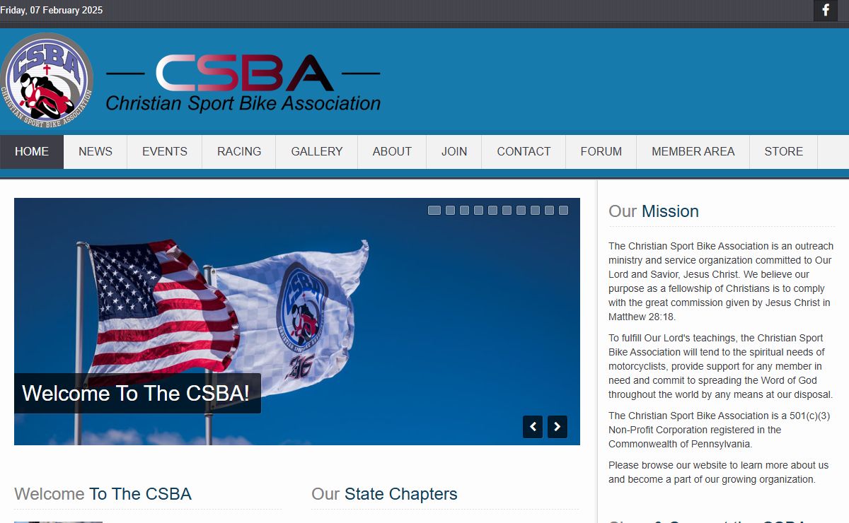 Home - Christian Sport Bike Association