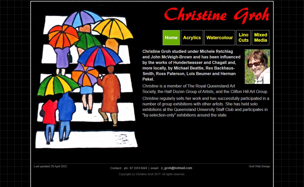 Christine Groh | Artist | Colour is my Passion