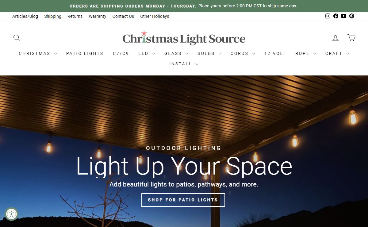 Christmas Light Source - Making Celebrations Brighter since 2005