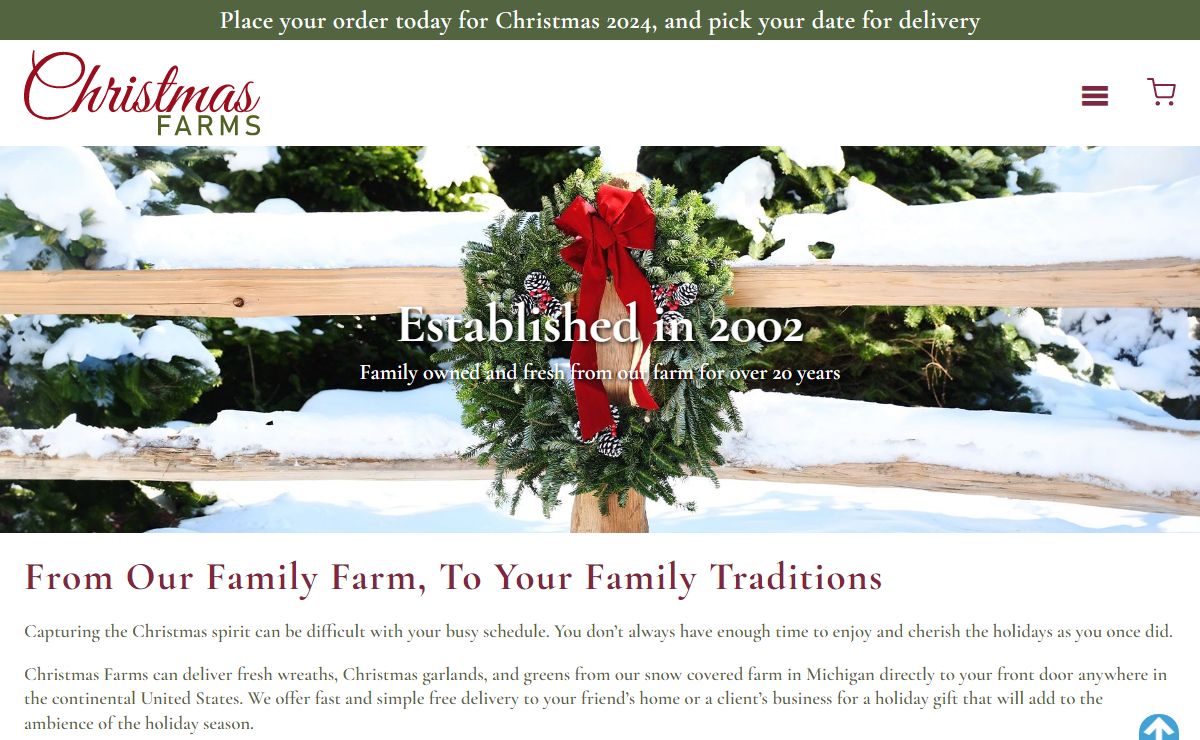 Home | Christmas Farms