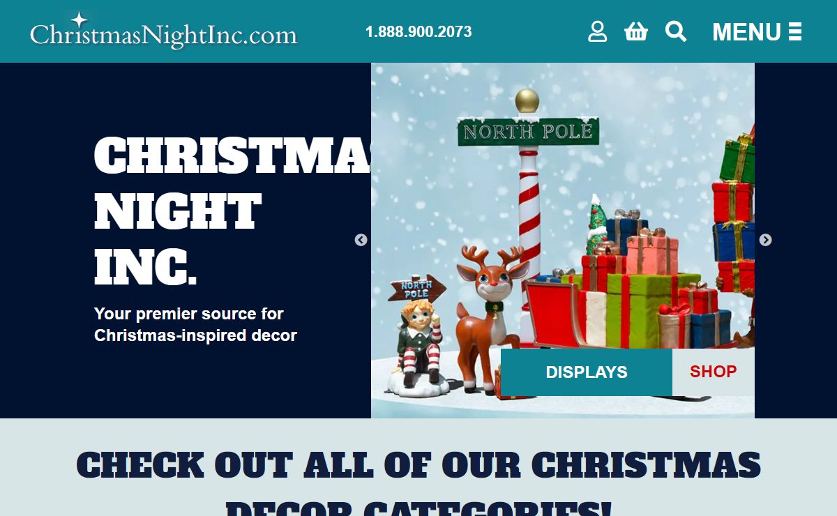 Christmas Night Inc. | The Ultimate Online Store for Christmas Decor