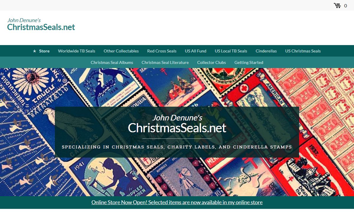 Christmas Seals, TB Seals and Cinderella Stamps | ChristmasSeals.net