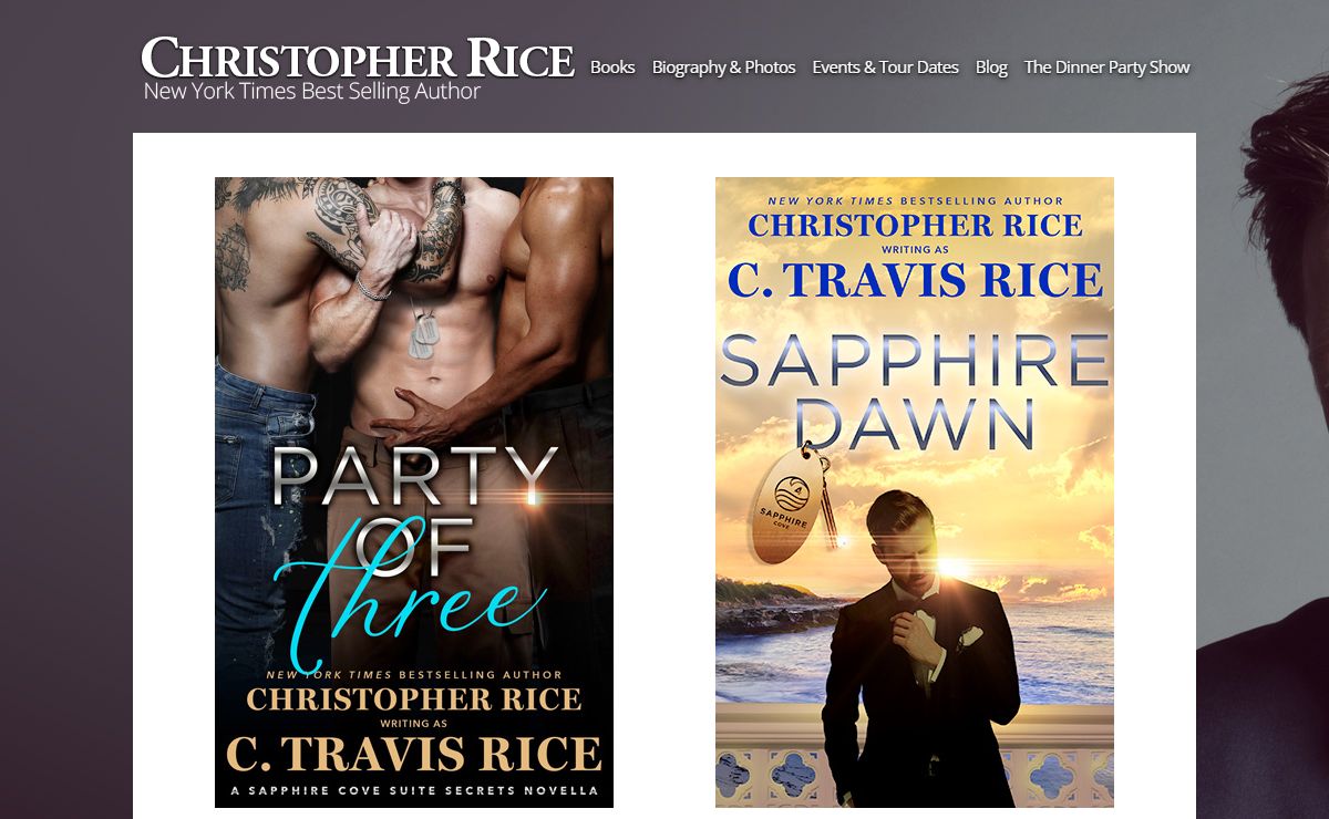 Christopher Rice | New York Times Best Selling Author