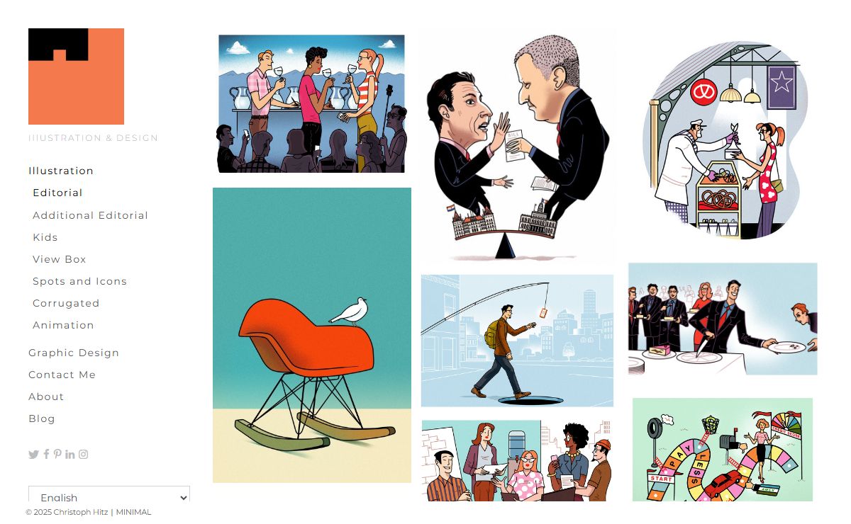 Christoph Hitz: Official Site of the Illustrator, Designer + Author %