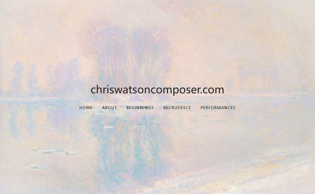 chriswatsoncomposer.com – The Composers Association of New Zealand
