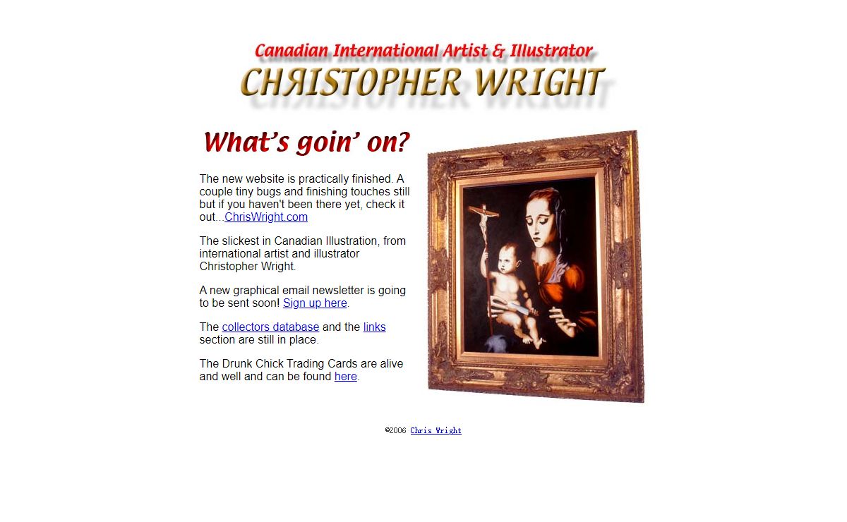 Chris Wright Organization - Artist Illustrator
