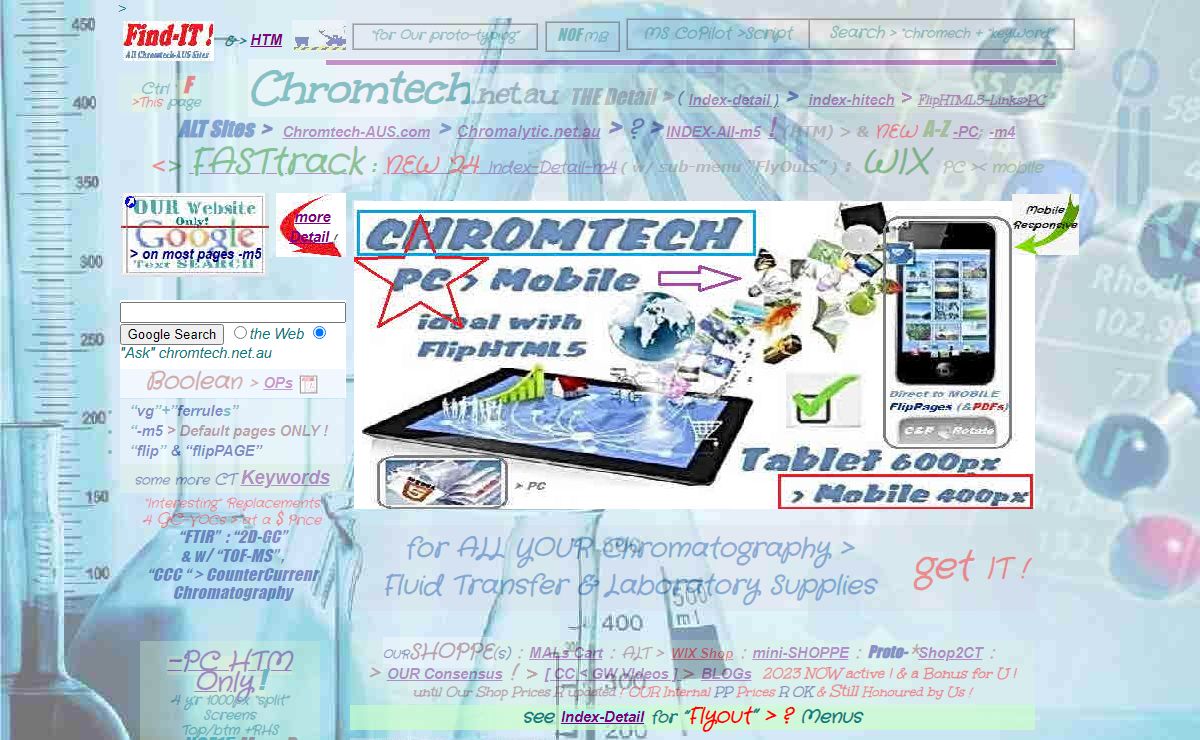 Chromatography:Chromtech-AUS>ChromalyticTechnology:Fluid Transfer-ExtensiveRange Chromatography Products