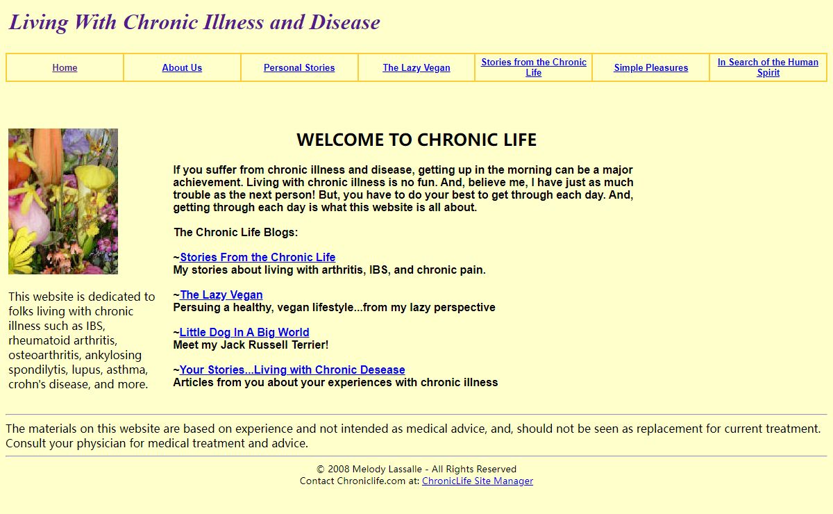 Living with Chronic Illness and Disease