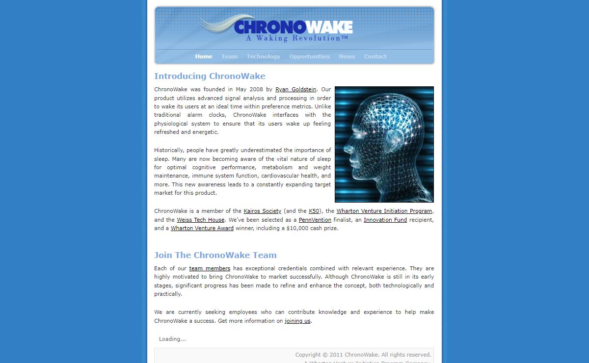 ChronoWake | Home
