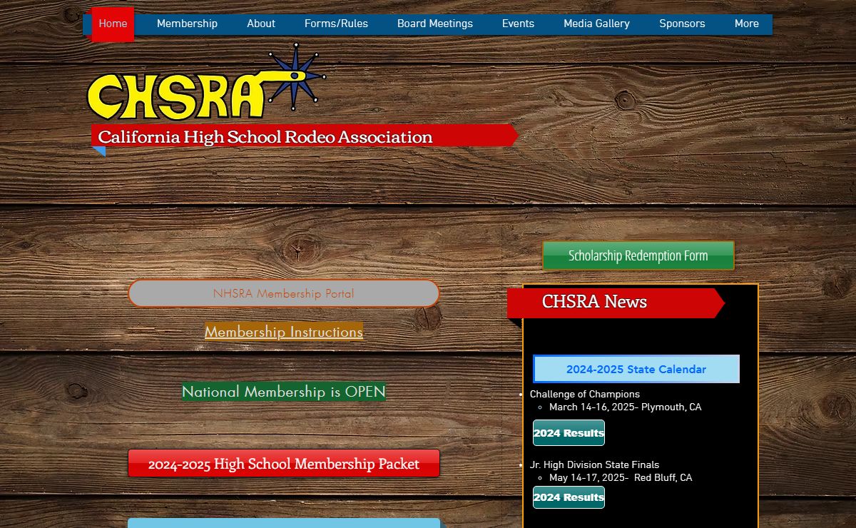 CHSRA | California | California High School Rodeo Association