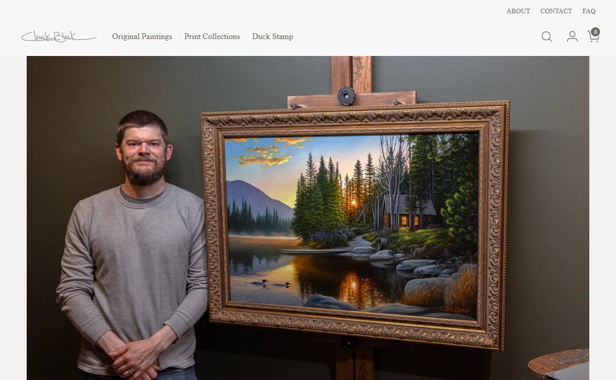 Chuck Black Art | Original Art, Canvas Art, Framed Canvas & Art Prints