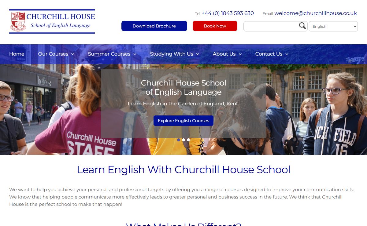 Learn English With Churchill House School