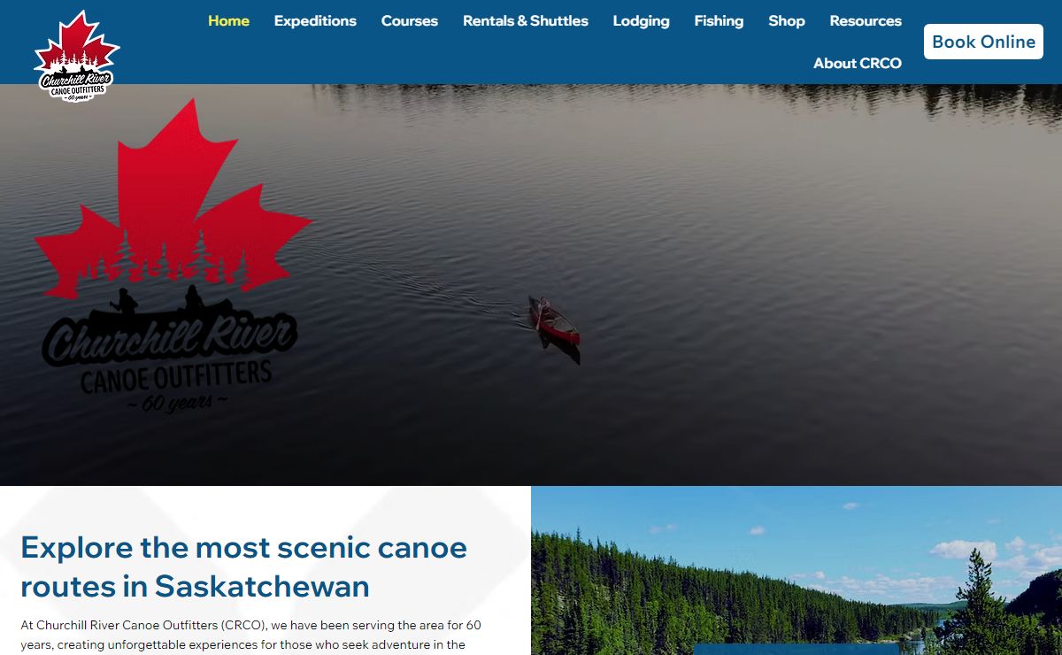 Churchill River Canoe Outfitters | Canoeing, Lodging, and More