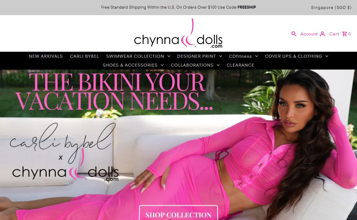 Chynna Dolls | Women's Swimwear & Bikinis | Designer Swimsuits