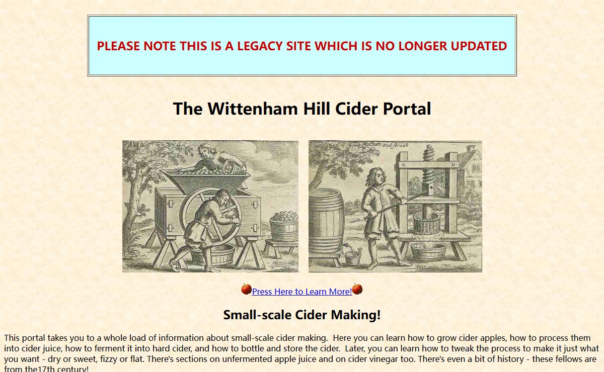 The Wittenham Hill Cider Portal