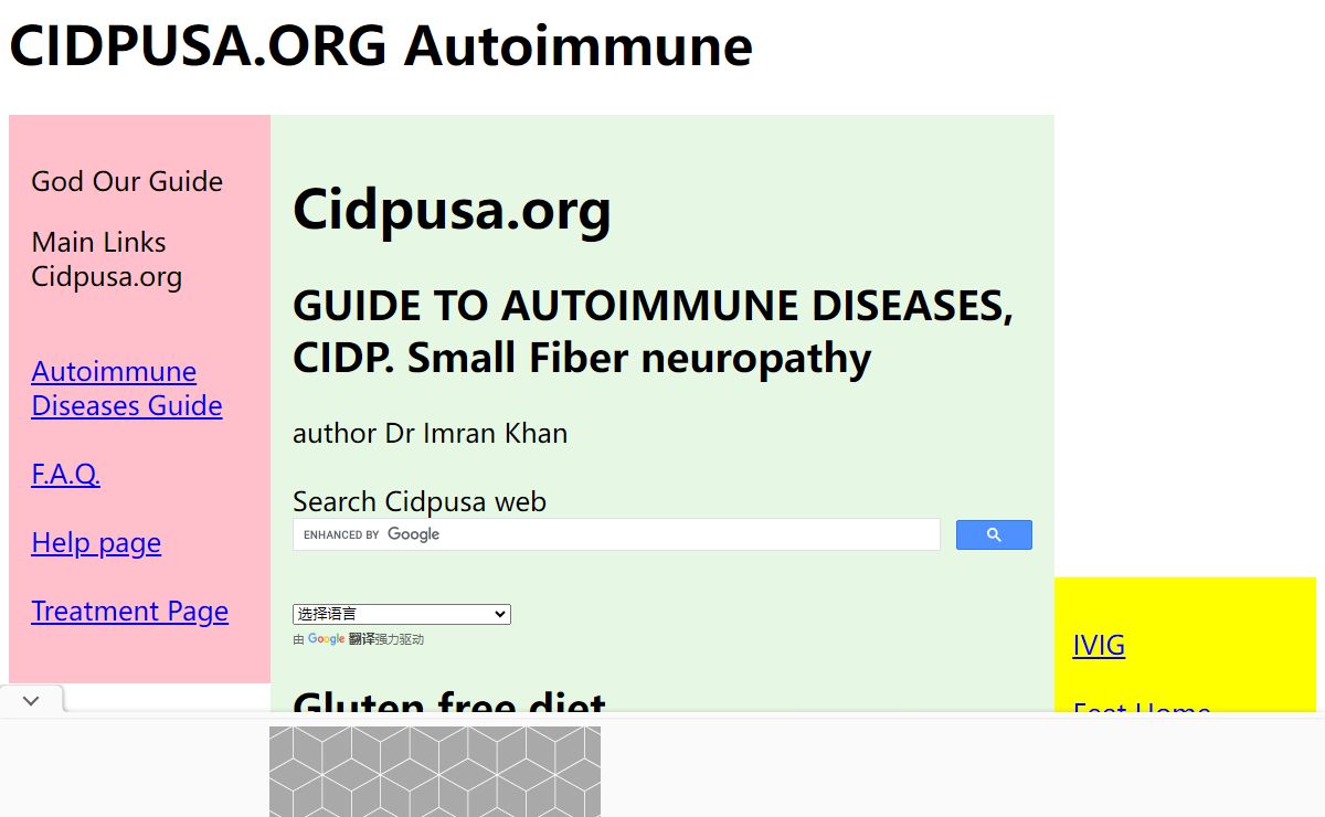 Chronic Inflammatory Demyelinating polyneuropathy