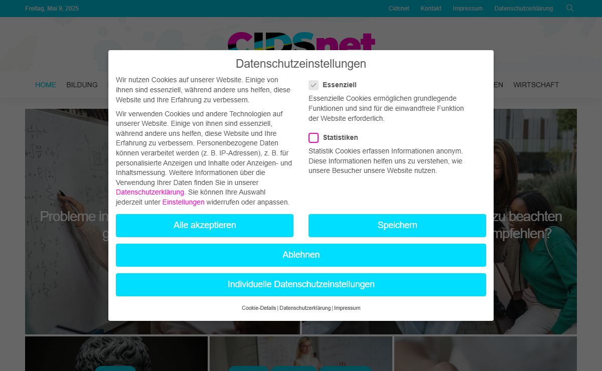 CIDSnet – Center für Informationen und Digitale Services