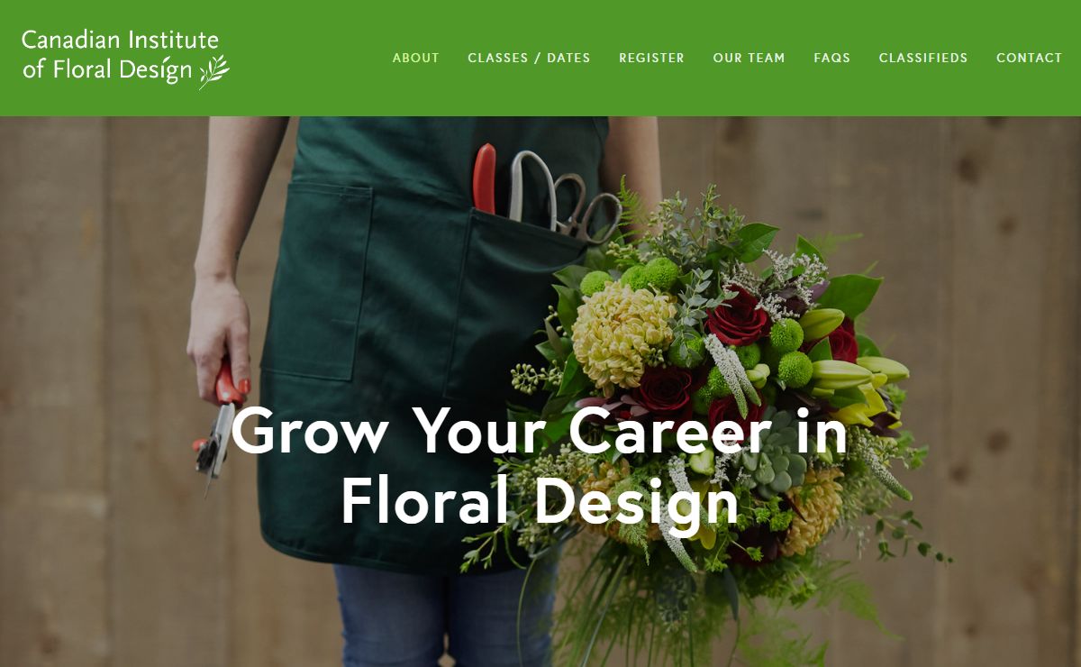 Canadian Institute of Floral Design: Professional Floral Design School