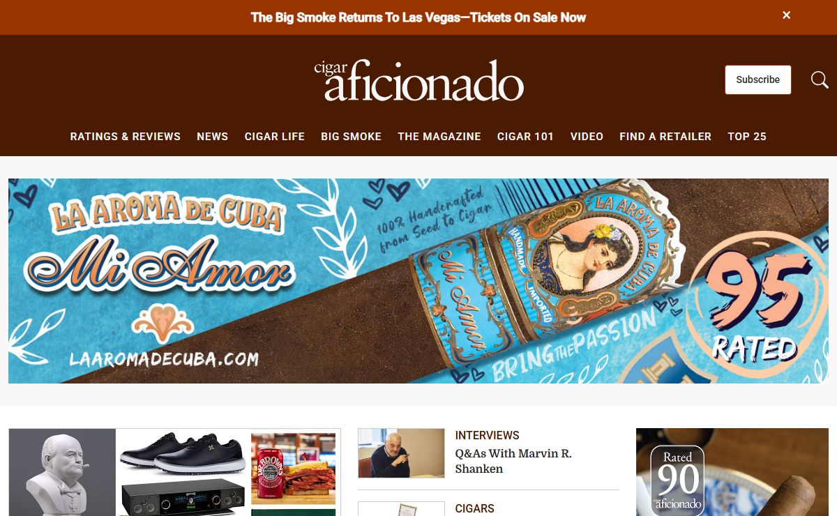 Home | Cigar Aficionado