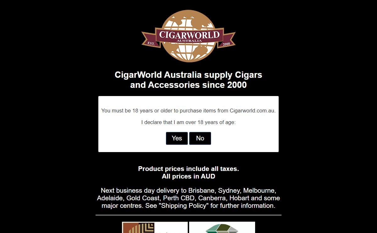 Cigarworld Australia - Online Cuban, Dominican and Nicaraguan Cigars, Tobacco Pipes and Accessories. Discounted Cigars
