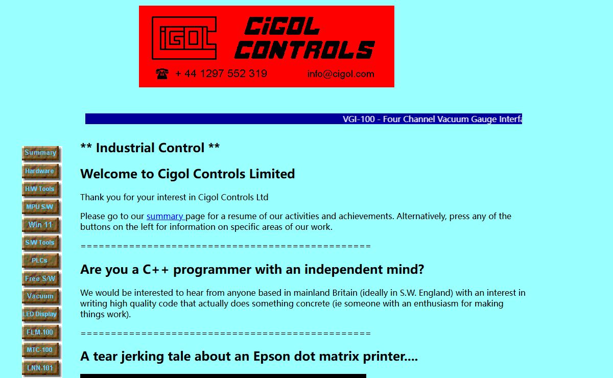 C++ Development - Windows Embedded Systems - Industrial Control Systems