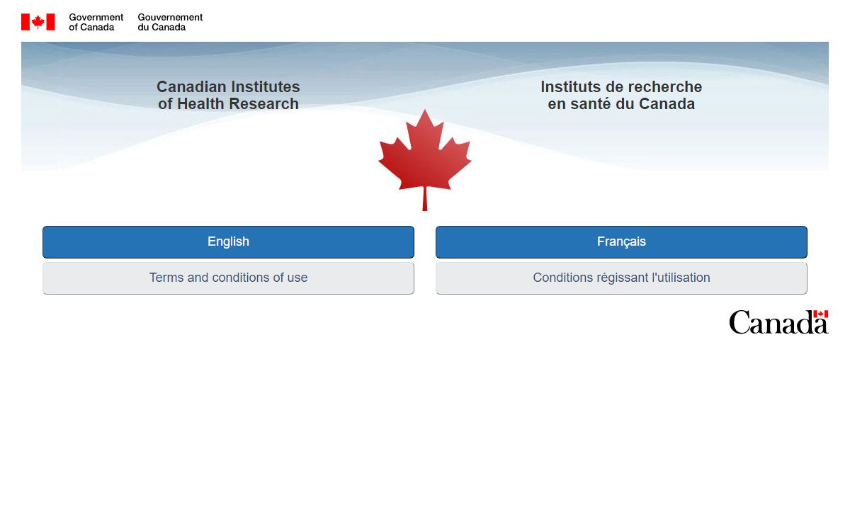 Canadian Institutes of Health Research / Instituts de recherche en santé du Canada