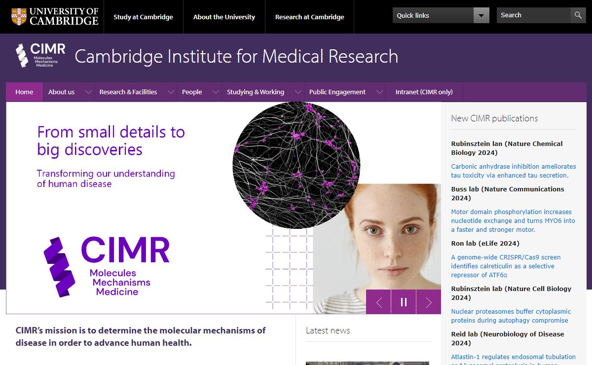 Cambridge Institute for Medical Research |