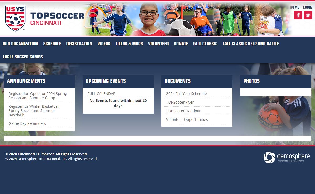 Cincinnati TOPSoccer | Home