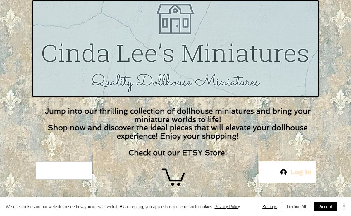 Cinda Lee's Miniatures | Miniatures Dollhouse