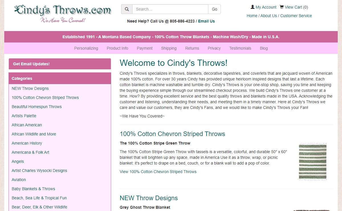 Wall Tapestries, Throw Blankets, Tapestry Wall Hangings, Throw Pillows, Furniture Throws, Afghan Throws | Cindy's Throws