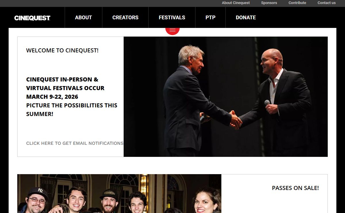 Cinequest | create, innovate, empower.