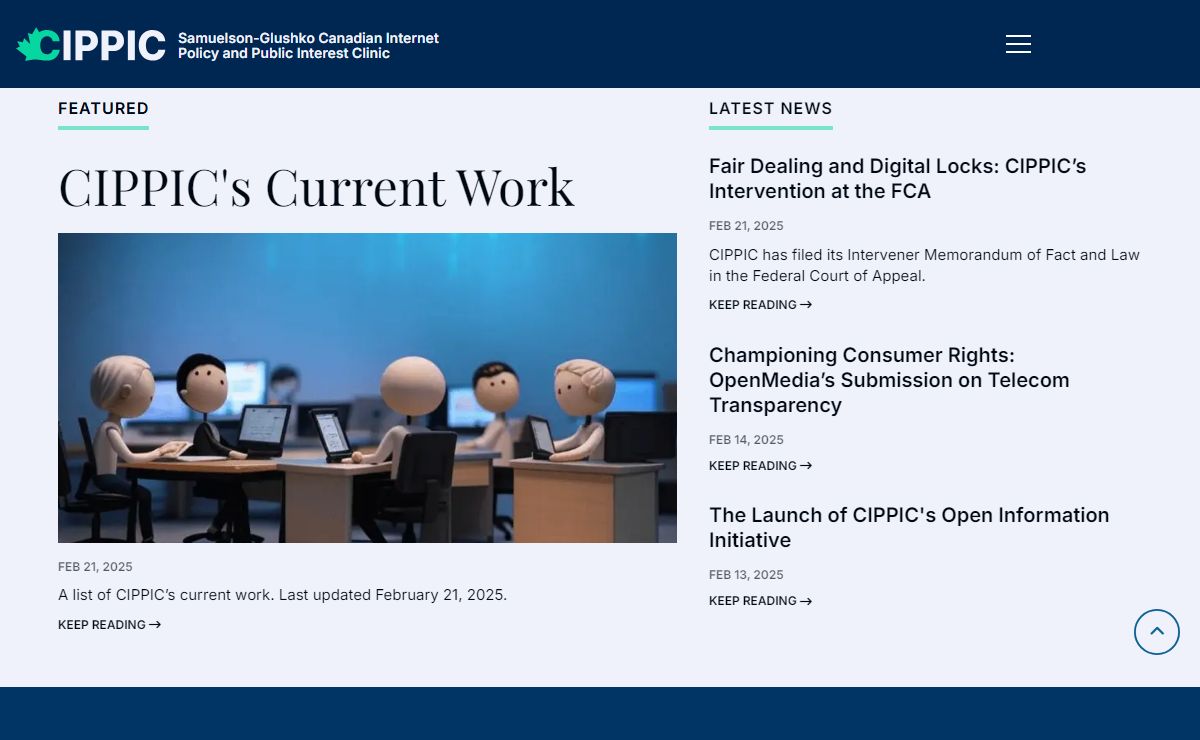 CIPPIC | Canadian Internet Policy and Public Interest Clinic