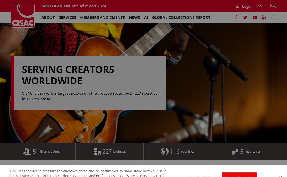 Homepage | CISAC